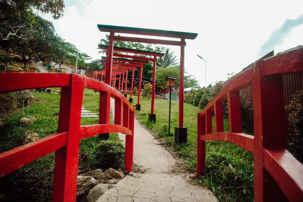 Japanese-inspired buildings and gardens at Sachiko’s Little Kyoto on a Cebu Mountain Tour.