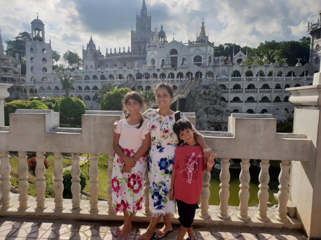 Visitor from Spain visit Simala Shrine