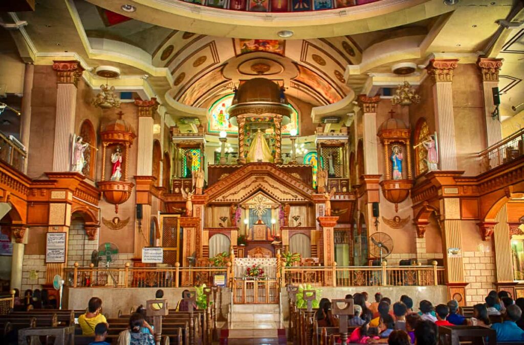 Simala Shrine Altar