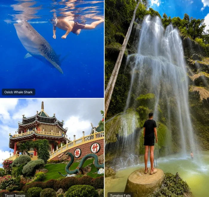 Cebu multi-day tour packages featuring Sumilon Island